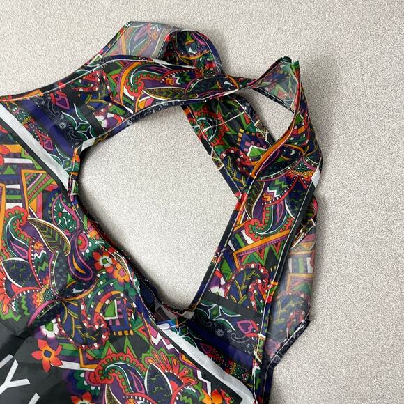 Johnny Was California Eco Tote Bag Floral Multicolor Reusuable Handles Large - Picture 5 of 9